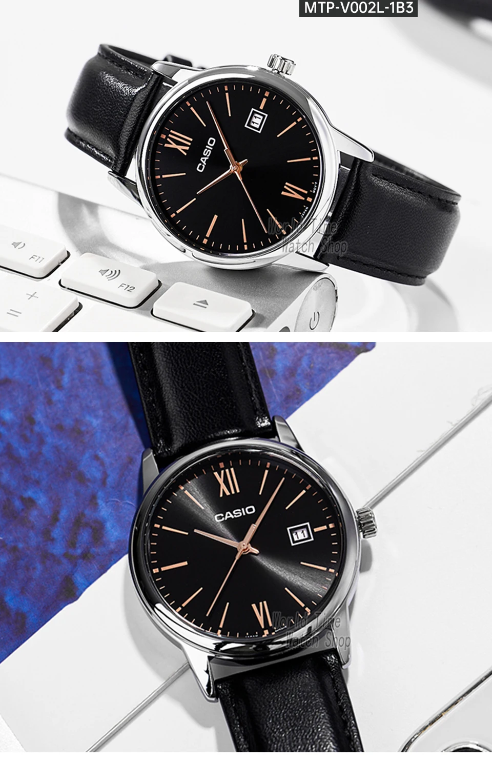 Casio Herrenuhr im Business-Casual-Stil MTP-V002L Serie Einfache Wasserdichte Uhr – Detail 15