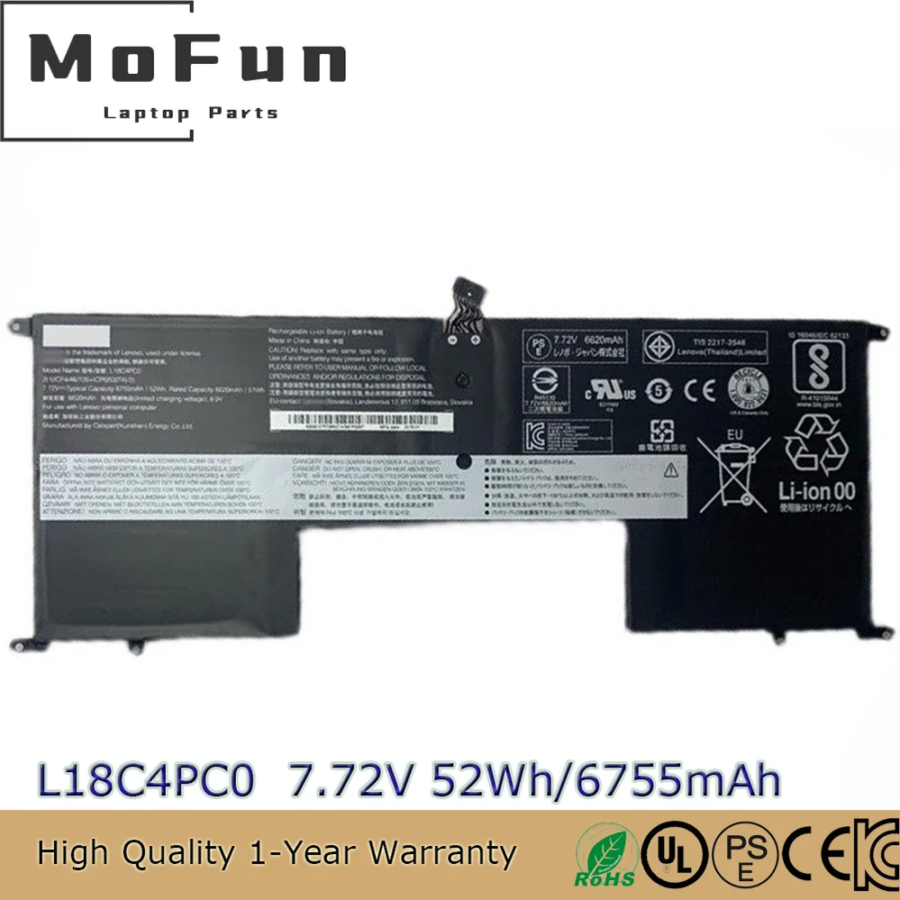 New Genuine L18C4PC0 L18M4PC0 Battery For Lenovo IdeaPad S940 S940-14IIL S940-14IWL