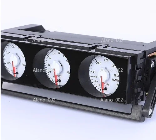 Automobile Modification Instrument, Water Temperature Oil Temperature Oil Pressure Turbine Pressure Triple Meter