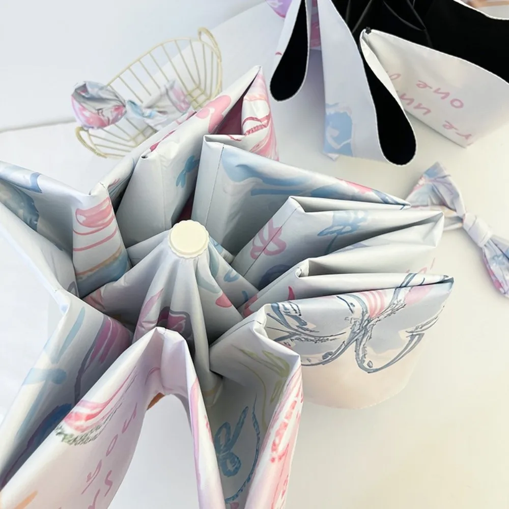 Paraguas automático de mariposa con protección UV, a prueba de viento, a prueba de lluvia, paraguas de lluvia de mariposa, sombrilla plegable portátil antiviento