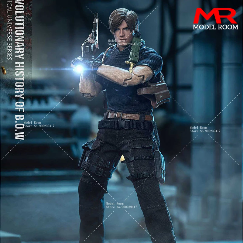 

Patriot Studio 1/12 RPD Police Officer Leon Kennedy Action Figure 6'' Male Soldier Figurine Full Set Model Toy