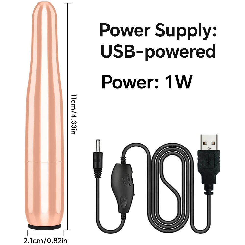 Professioneller Elektrischer Nagelbohrer, USB-Betriebene Tragbare Nagelfeile für Acryl- und Gelnägel, Maniküre-Pediküre-Werkzeug mit 6 Bohrern – Detail 5