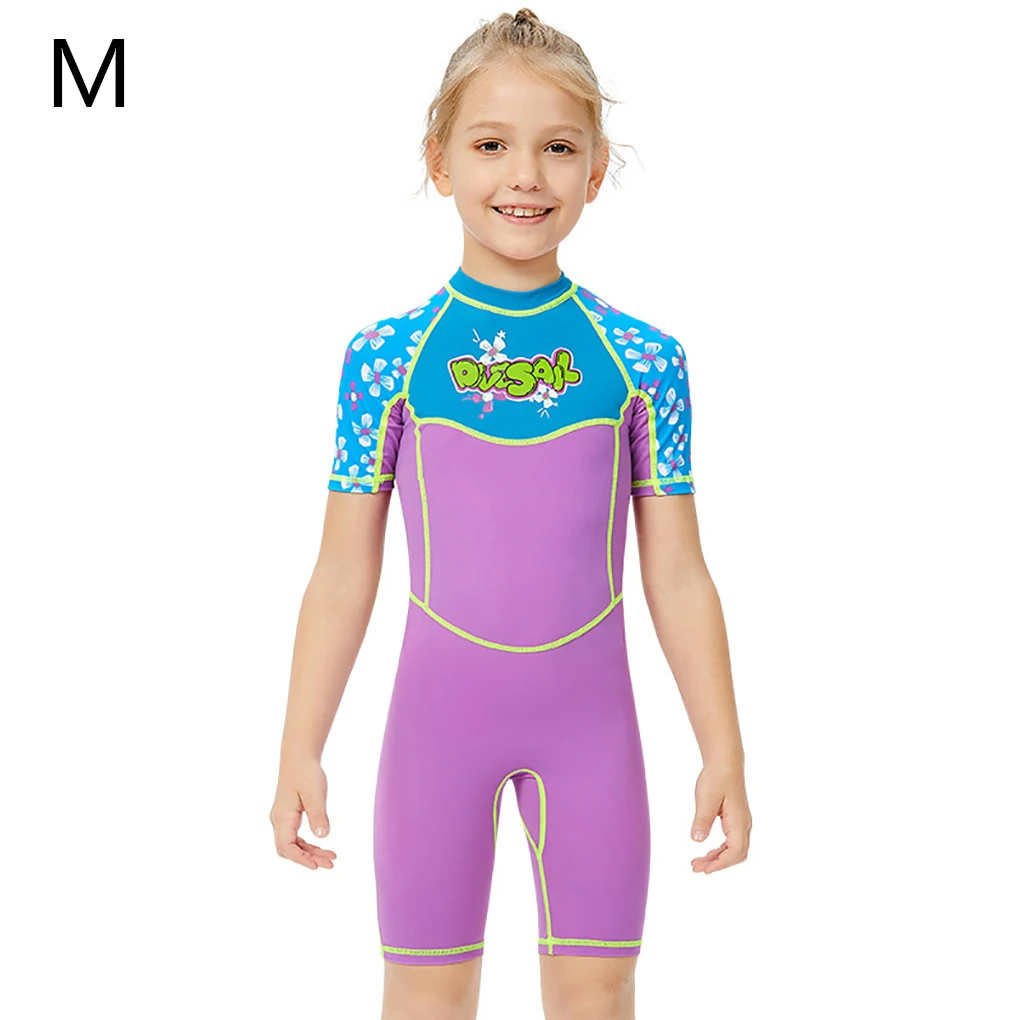 

Breathe Freely Wetsuits Diving Suit Ultrathin Boys Girls Fashionable Multiple Size Swimwear for Snorkeling Surfing L