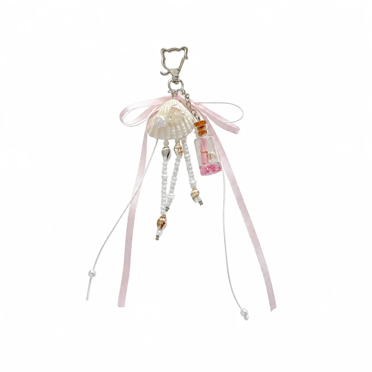 Bag Charm Delicate Keychain Bag Decoration Romantic Handmade Keychain For Backpack Keys Luggage