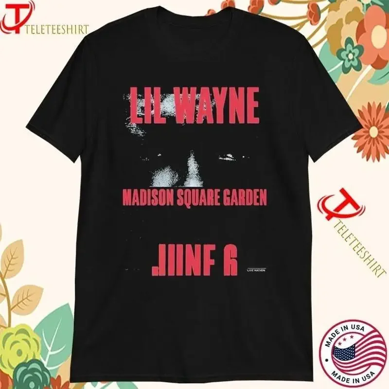 Lil Wayne Album Cover Tha Carter Vi One June 6Th 2025 Live Nation T Shirts