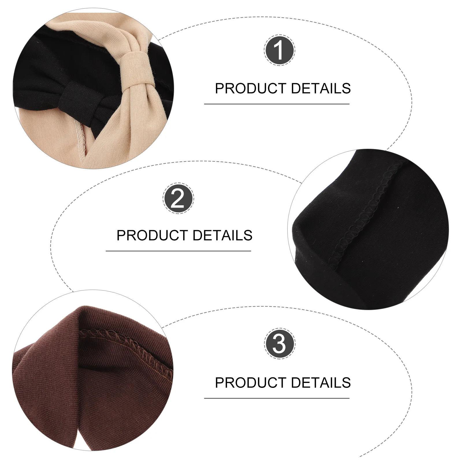 

Elastic Yoga Headb for Exercise Face Washing Women Wide Knotted Turban Durable Cotton Non Slip Soft Comfortable Hairb s