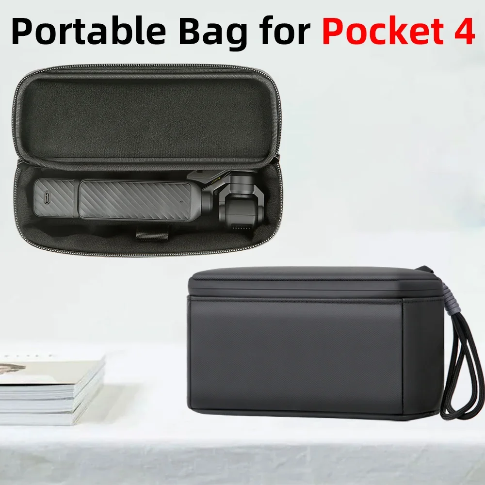 Protective Carrying Case for DJI Pocket 4,Shockproof Travel Storage Case Portable Camera Bag