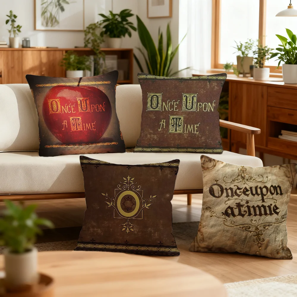 Once Upon A Time Book cushion cover Decoration Room Shop Car Best Home Office Coffee Pillow Sofa Printing Nordic Simplicity Hit