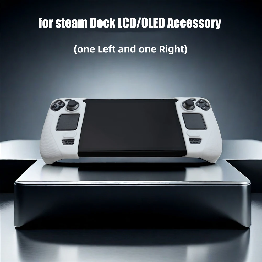 

2024 Portective Silicone Case for Steam Deck/OLED Anti-Slip Cover Protector Game Console Accessories Dustproof