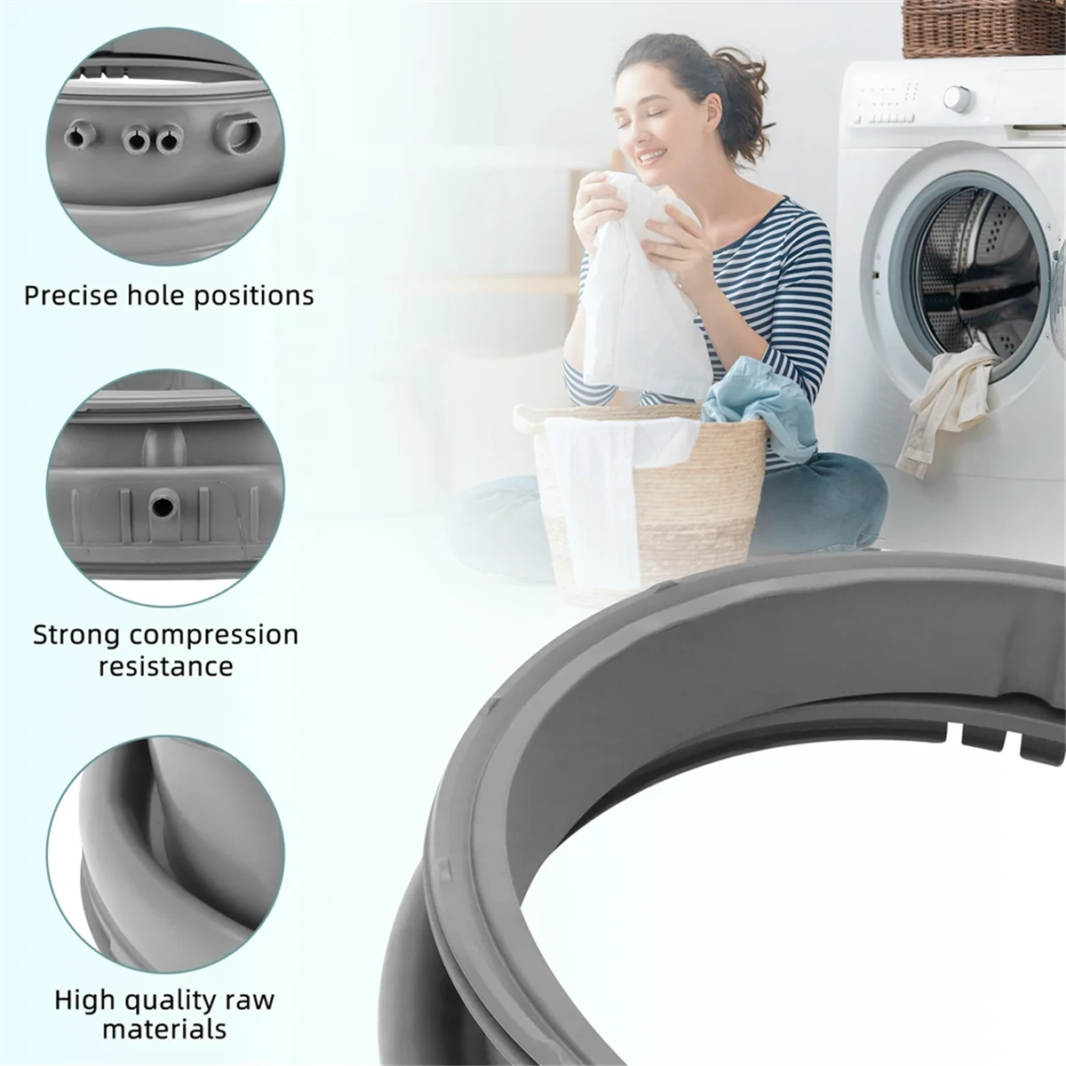 4986ER0004F Waschmaschine Türwaschanlage für 4986ER0004J 4986ER0004K 4986ER0004N PS 3524977