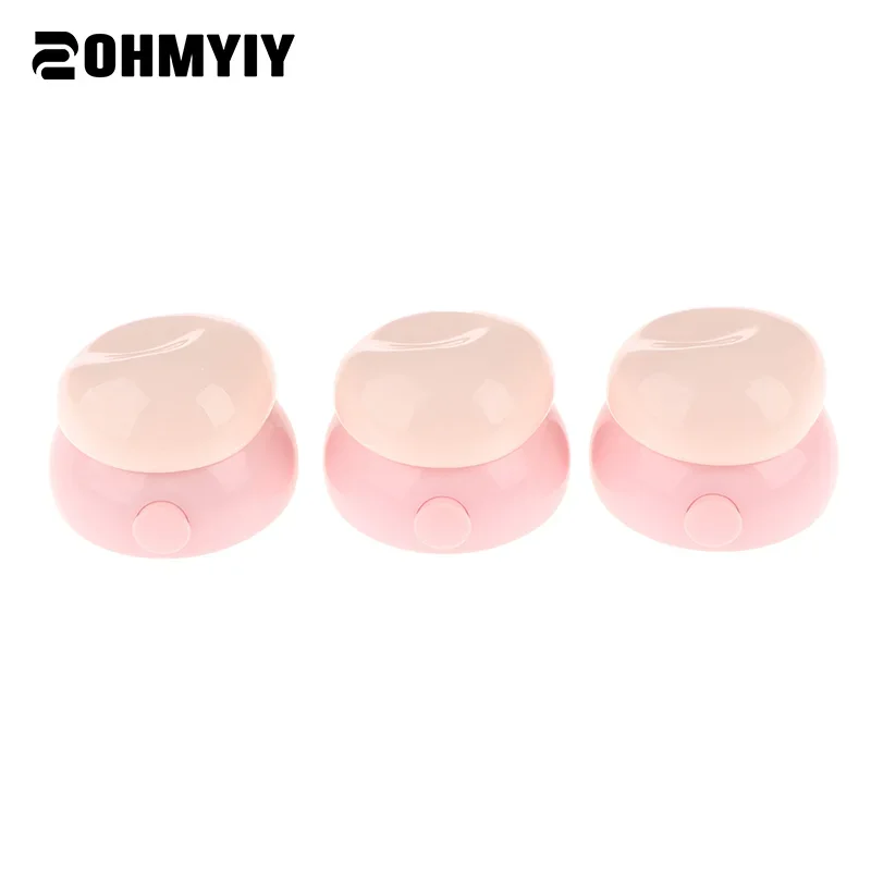 1 szt. Mini Puszka Kosmetyczna 3,5g Pojemnik na Makijaż Pielęgnację Skóry Krem do Twarzy Balsam do Ust z Silikonową Łyżeczką Butelka Wielokrotnego Użytku