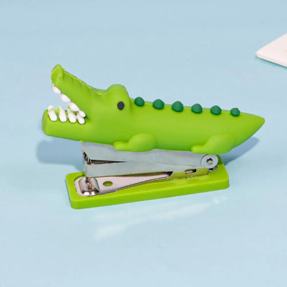 mini-grampeador-de-silicone-2-unidades-design-de-crocodilo-portatil-para-escritorio-grampeador-de-mesa-para-cadernos-e-documentos