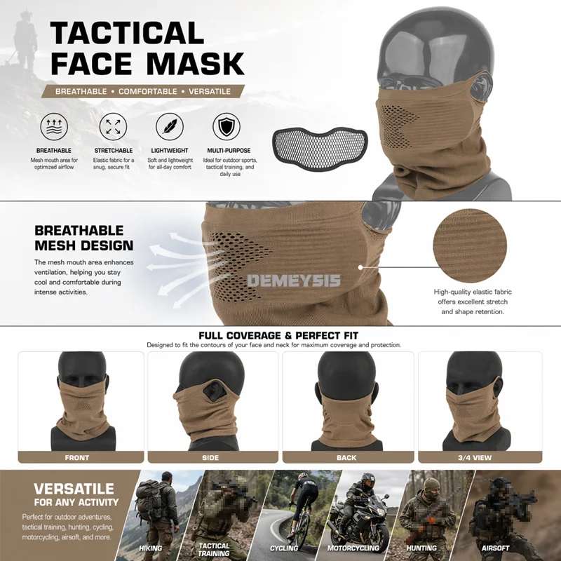 エアソフトバラクラバ戦術ハンティングフェイスマスク、取り外し - Camo Face Paint のレビューと価格