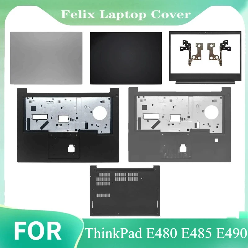 

LCD Back Cover FOR ThinkPad E480 E485 E490 Front Frame/Palmrest/Bottom Base Cover case 01LW152 01LW155 01LW157 01LW161