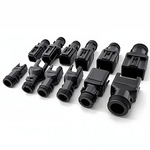 Imagen 2 del producto Conectores de clip de cola de conector DT, 1011-227-0205, 2-12P, macho, hembra, funda protectora fija, tubo corrugado, arnés de clip fijo