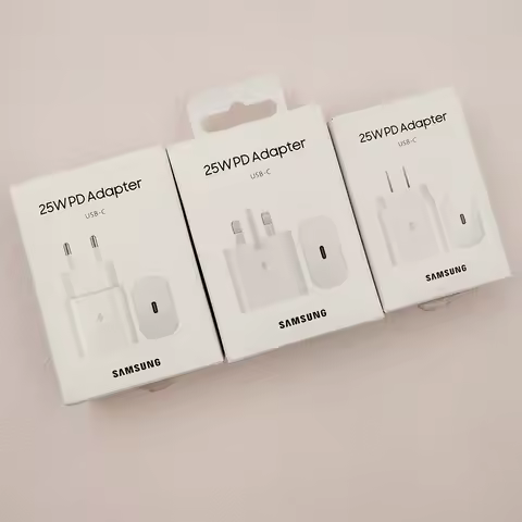 Samsung S24 S23 S22 S21 S20 FE 25W PD Charger Super Fast Charge Adapter For Galaxy A16 A36 5G Note 10 Plus 20 Ultra Tab S10+ S9+