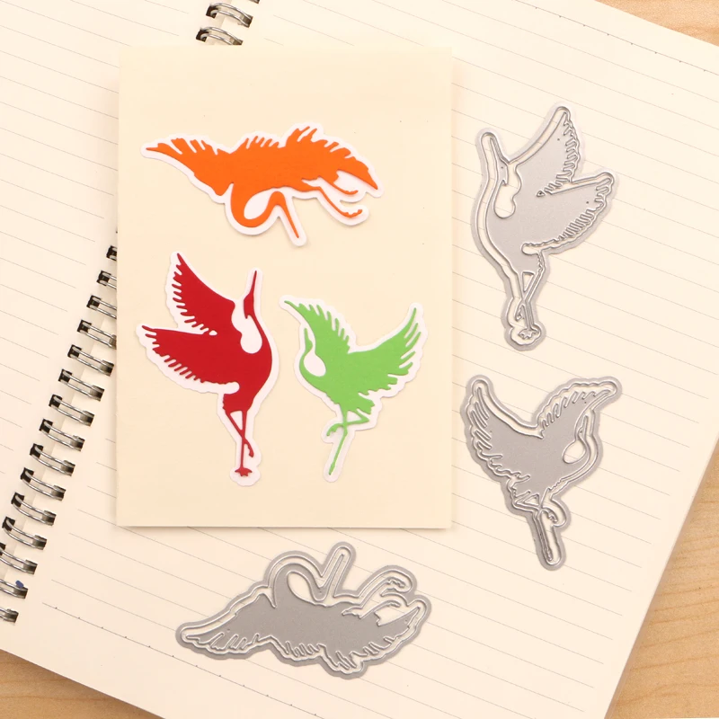 DUOFEN METAL CUTTING DIES Chinese Japanese pagoda cranes stencil DIY Scrapbook Paper Album 2023 new