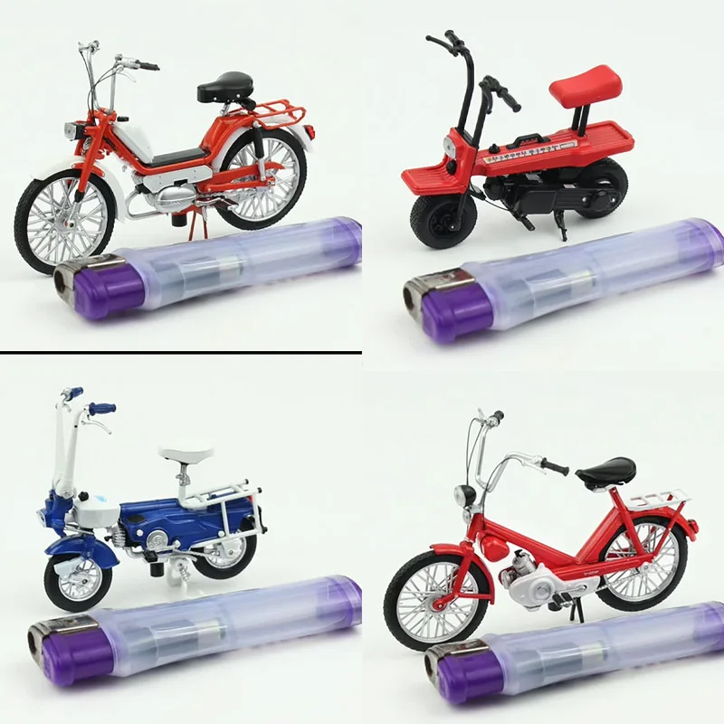 Diecast 1: 18 Scale Motorcycle Electric Bicycle Alloy Simulation Model Collection Display Decoration Toy Gifts