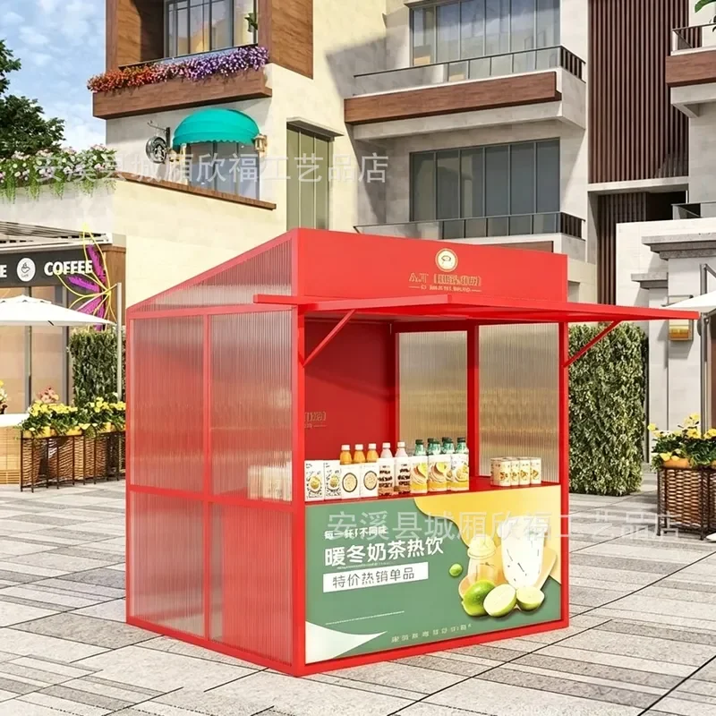For Market Stall Rack Iron Art Sales Cabinet Mobile Exhibition Display Stand Cultural Tourism Creative Activities Promotion