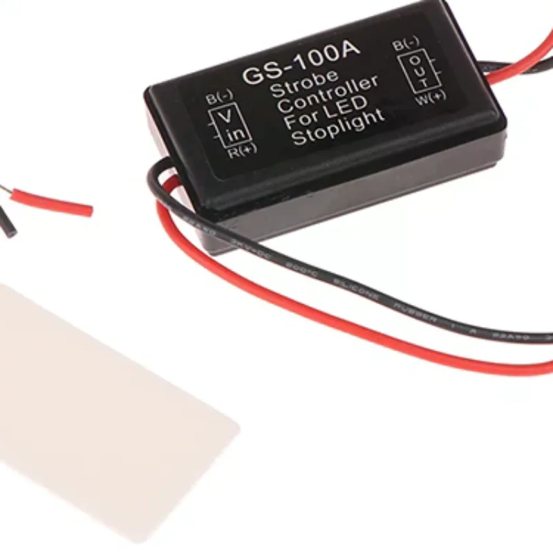 

GS-100A Brake Lights Strobe Controller LED Tail Light Controller Box With Fast Slow Flash Safety Warn Alert Controller For Car