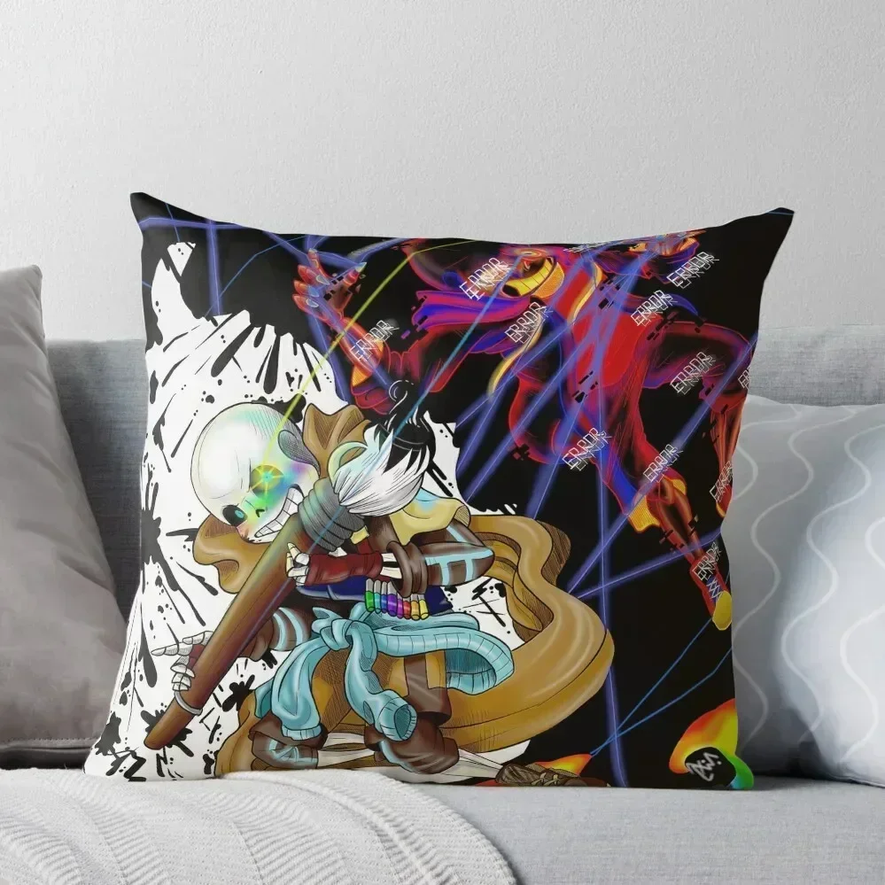 

Ink vs Error Throw Pillow Luxury Sofa Cushions Pillows Aesthetic Couch Pillows Custom Cushion pillow