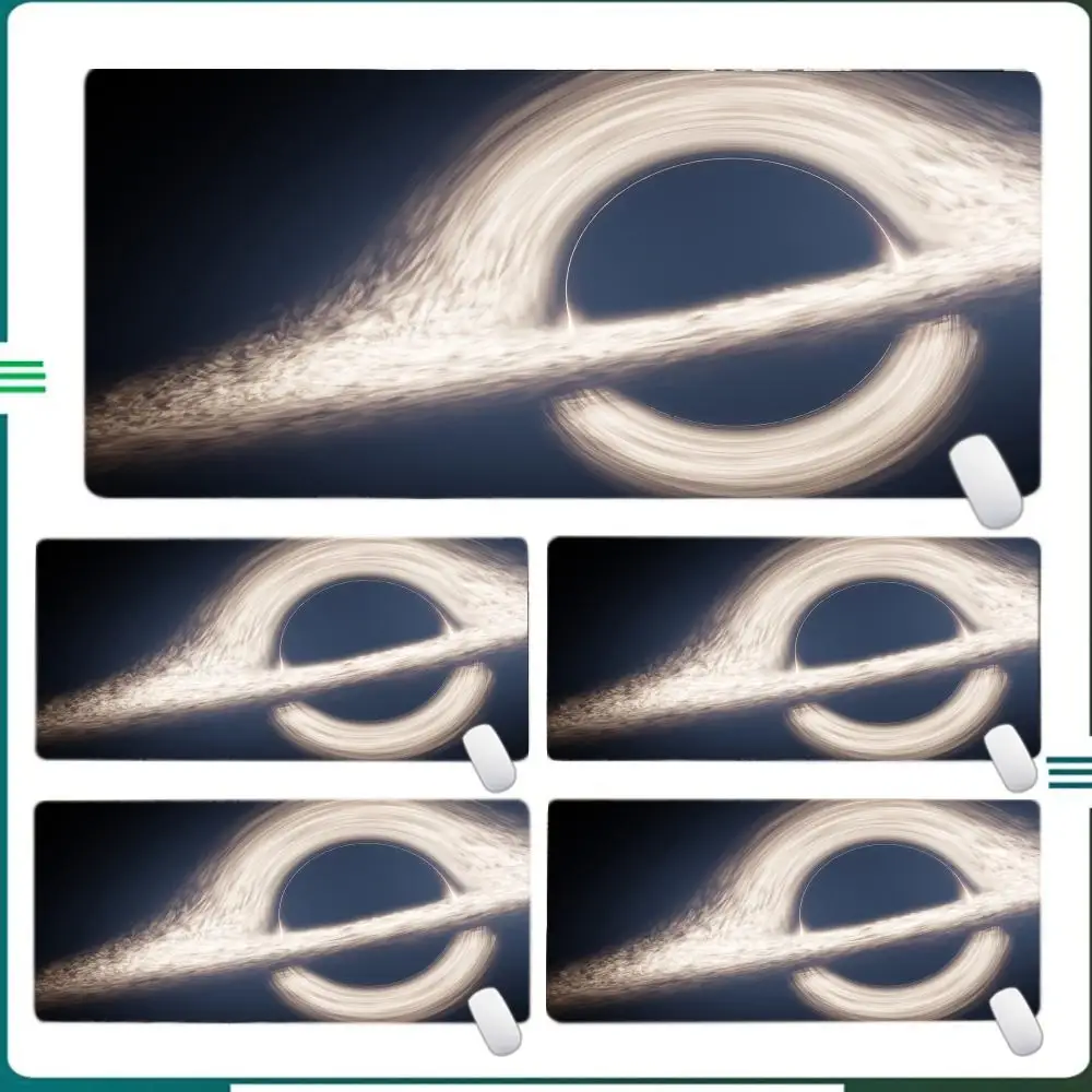 

Galaxy Gaming Mouse Pad Universe Space Solar Planet Deskmat Rubber Mat Non-slip Anime Mousepad Desk Protector Keyboard pad 90x40