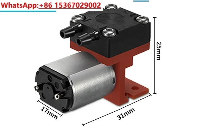 AD2DC5V handheld gas sampling diaphragm silent oil-free high flow micro air pump