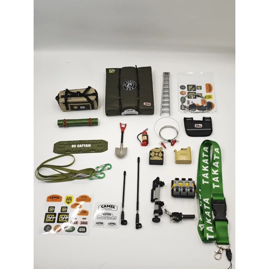 For YK4107 YK4107Pro 1/10 RC Crawler Vehicle Decor Kit Custom Model Number Decorative Styling Decor Upgrade Hobby Accessories