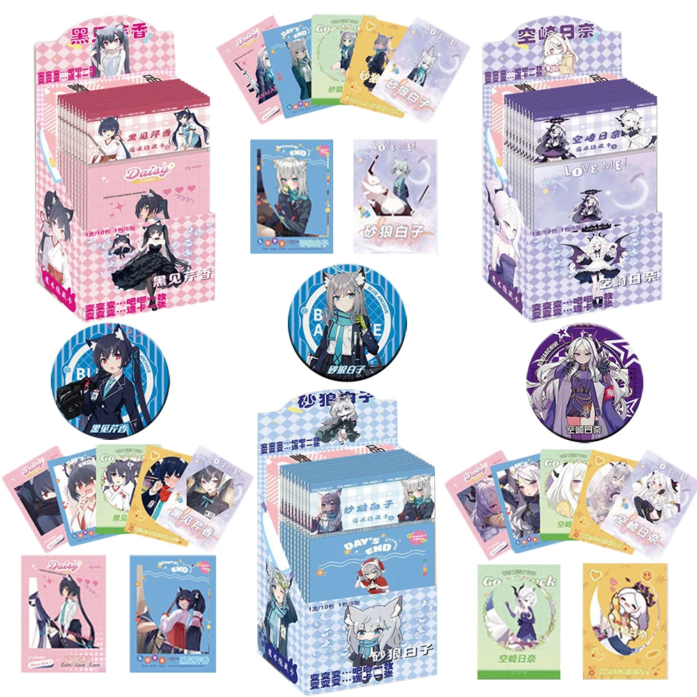 

Anime Peripheral Game Characters Collection Card Creative Goods Trendy Toys Decorations Cute Surprise Birthday Gifts for Fans