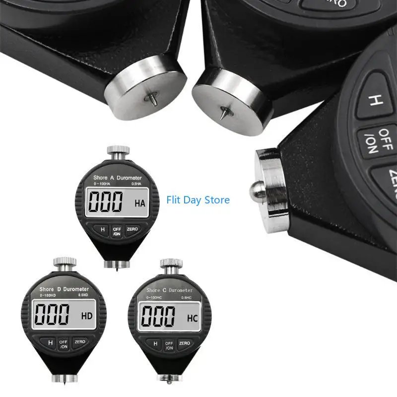 

F92C Portable Shore A Hardyness Digital Hardness Meter Durometer Тестер твердости