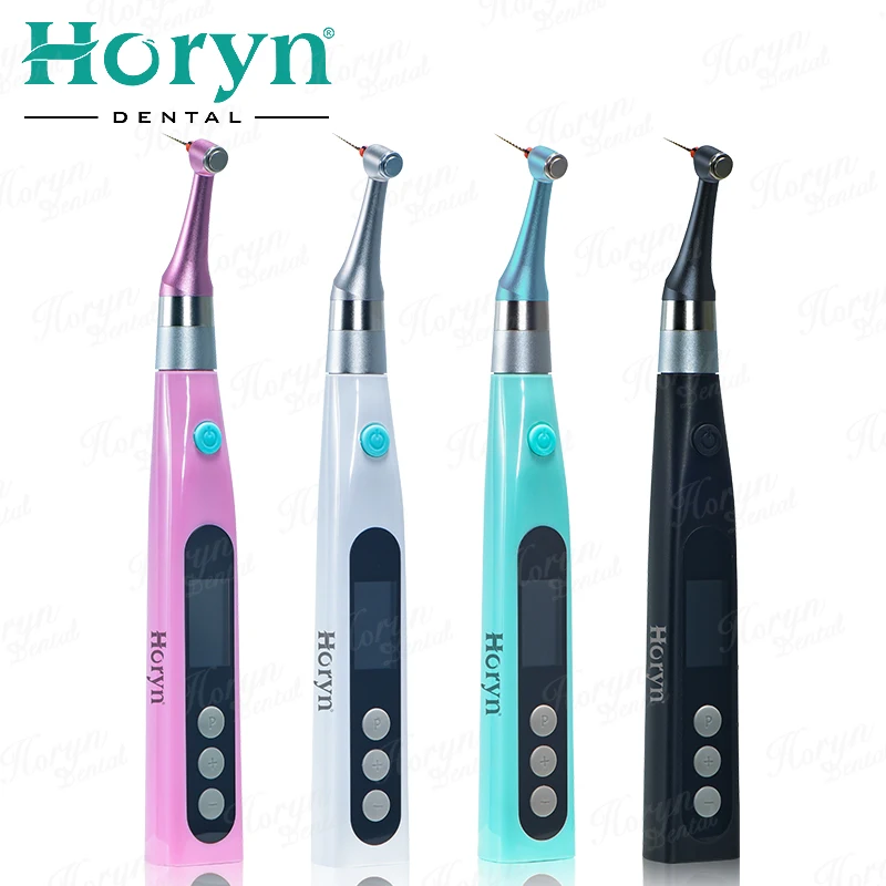 Colorful Wireless Dental Endo Motor 16:1 Reduction Contra Angle Endodontic Treatment Root Canal Therapy Dental Equipment