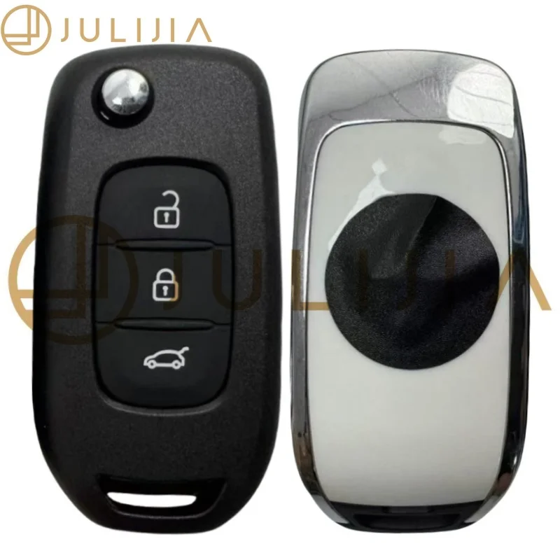 For Renault 4A Chip 433MHZ PCF7961M Megane3 Logan2 Kadjar Captur Symbol Dacia Duster Smart Flip Car Key 2 3 Buttons CWTWB1G767 view 3