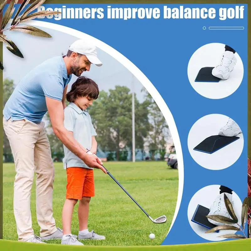 Golf Balance Board Transfer Board Weight Shift Training Aid Swing Aid Strength Trainer Improve Stability Equipment Multi-Purpose