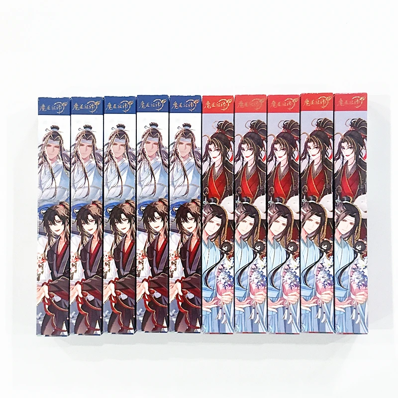 قلم جل Grandmaster Of Demonic Cultivation - قلم كتابة أسود Wei Wuxian & Lan Wangji للكتابة والتجميع
