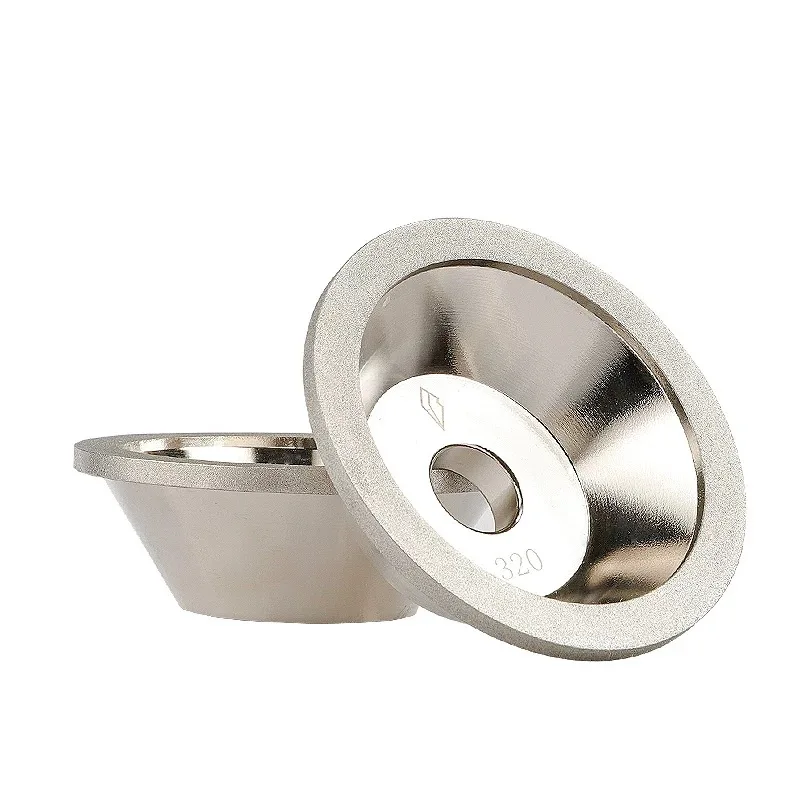 SDC Diamond Grinding Wheel Rotary Abrasive Tool for Sharpening Carbide Metal Steel Tungsten Steel Milling Cutter