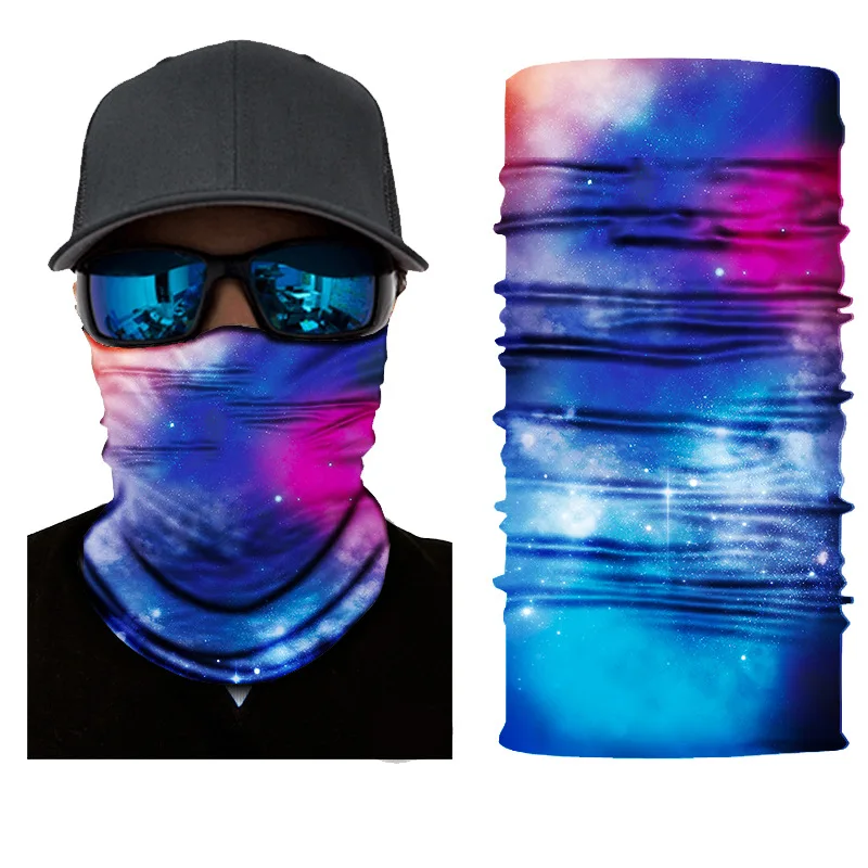 Multifunction Breathable Bandana Balaclava Neck Gaiter Cycling Face Mask Hiking Scarves Headband Summer Balaclava Warmer Unisex