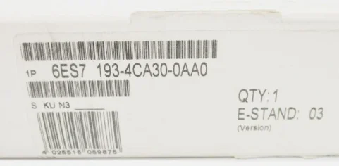 

Brand New Original 6ES7193-4CA30-0AA0 ET 200S PLC Controlle Fast Delivey