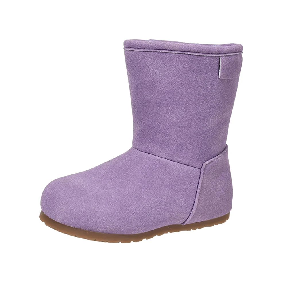 متعددة الوظائف أحذية الشتاء للأطفال سميكة الدافئة فو الفراء مبطن أحذية قطنية مكافحة زلق في الهواء الطلق أفخم الثلوج الأحذية للأطفال