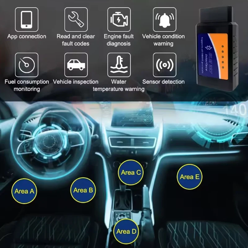 FOR-Scan ELM327 USB V1.5 PIC18F25K80 for Mazda Ford Module Initialization PATS Key Programming Unlock Hidden Functions HS MS CAN