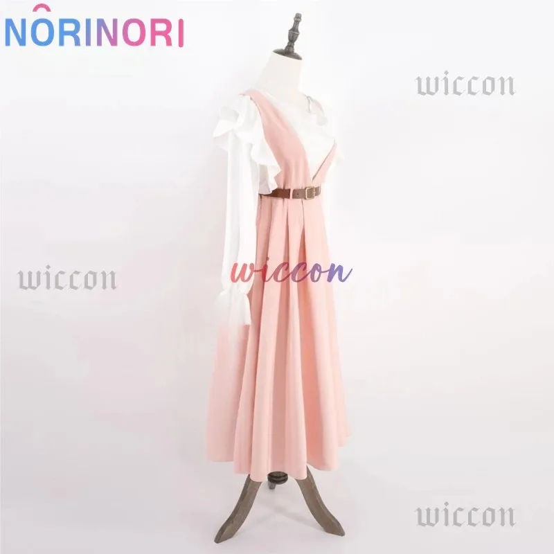 

25COSThe Ароматный Цветок Цветения С ЖЕНЗИ Вагури Каорко Косплей Костюм Розовый Повседневный Платье Парик Карнавальный Женский Повседневный Повседневный Комплект