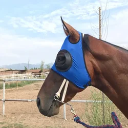 Horse Fly Mask Harness Supplies Horse Cover Windproof Eye Mask Speed Race Goggles Horse Head Cover Equestrian Accessories