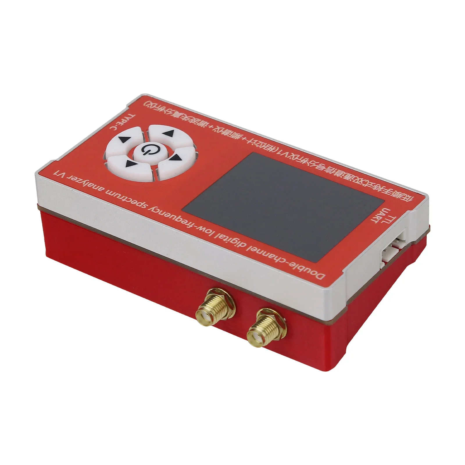 2026 Double-channel Digital Low-frequency Handheld Spectrum Analyzer 10Hz-800kHz Phase Difference Detection Module