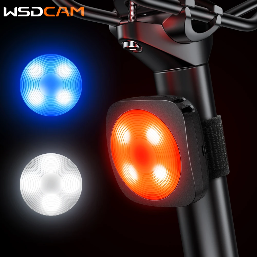 wsdcam bright led piscando lampada luz de alarme bicicleta seguranca luz anti roubo lampada de advertencia de emergencia 130db 01