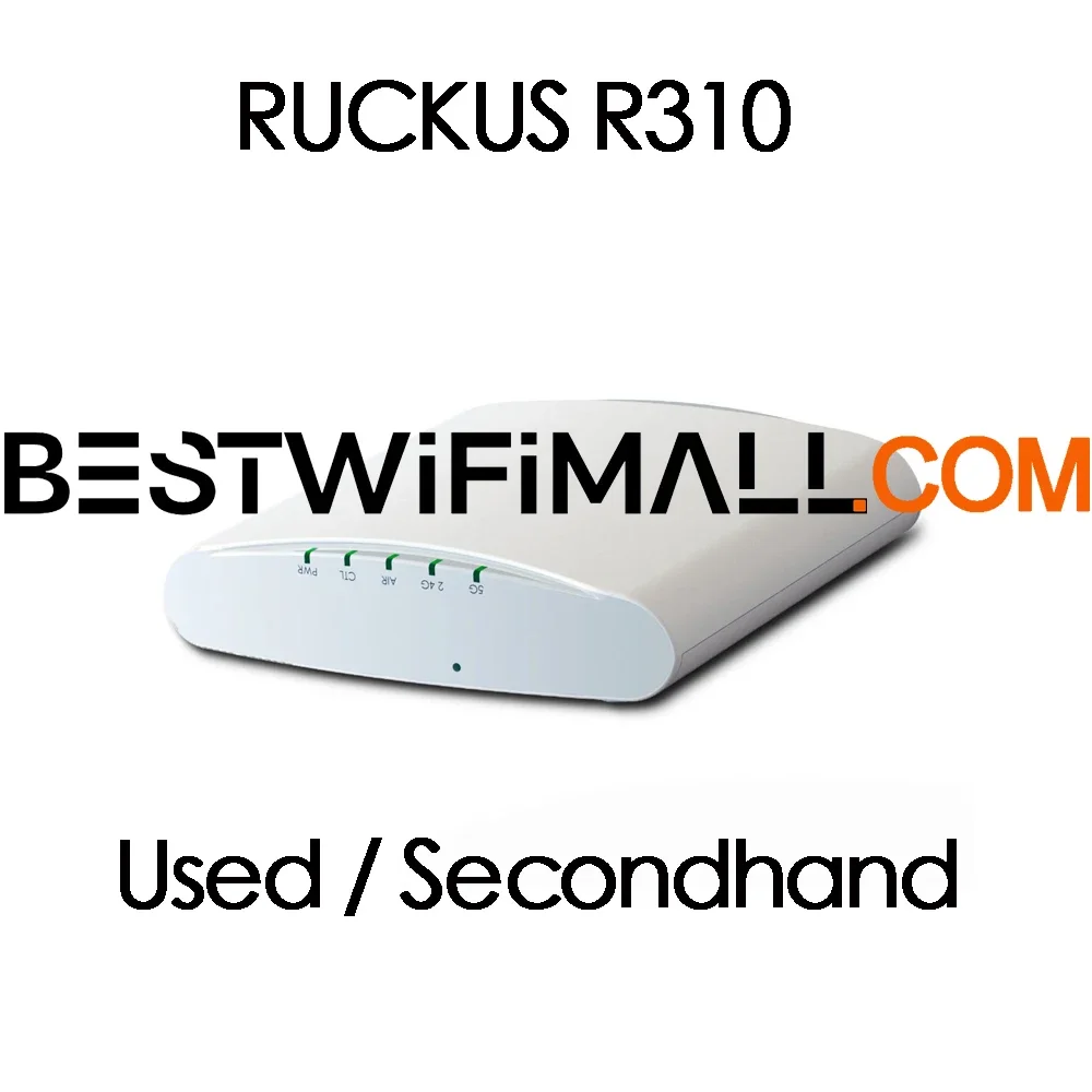 RUCKUS NETWORKS R310 901-R310-WW02 901-R310-EU02 901-R310-US02 ZoneFlex WiFi AP Dual-Band 802.11AC Titik Akses Nirkabel 2x2:2