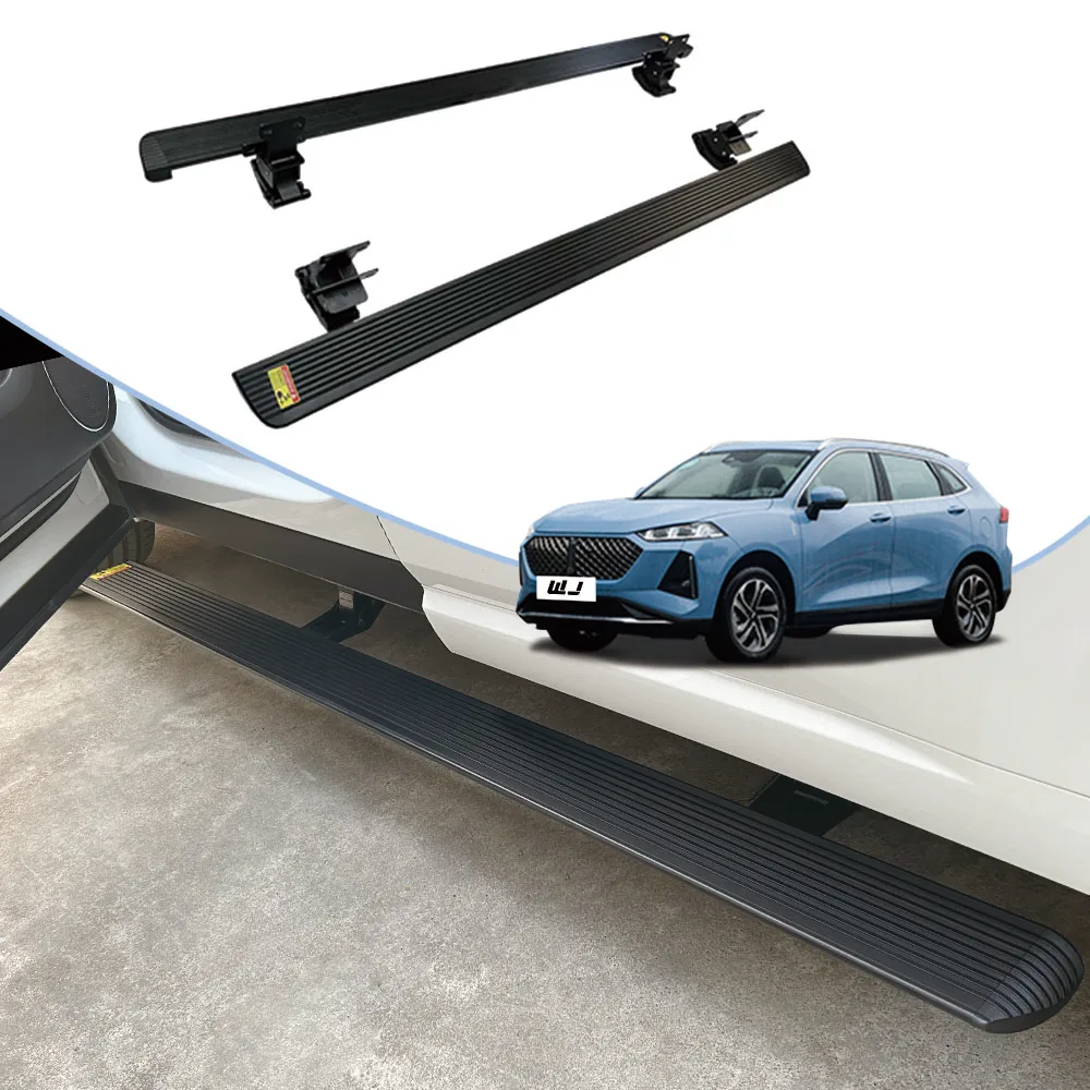 

GWM WEY P8 Super Price LED Lights Car Padel SideSteps Electric Retractable Running Boards for GWM WEY MACCHIATO