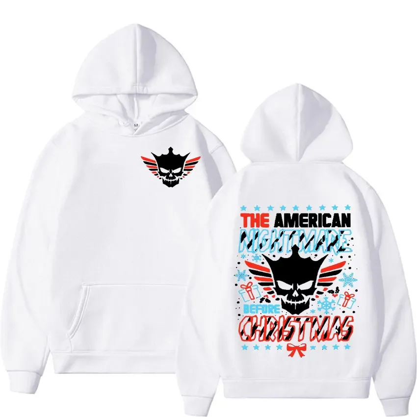 

Толстовки с логотипом Cody Rhodes American Nightmare, винтажная толстовка большого размера в стиле Харадзюку для мужчин и женщин, осенний повседневный флисовый пуловер, толстовка