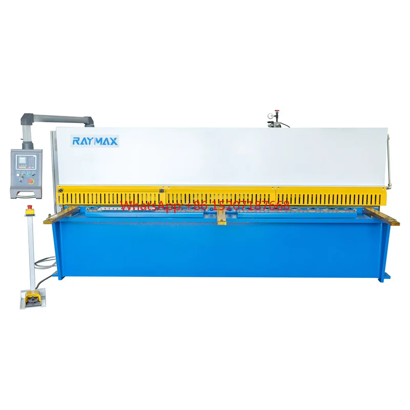 2500mm Sheet Metal Cutting Machines NC Hydraulic Swing Beam Shearing Machine