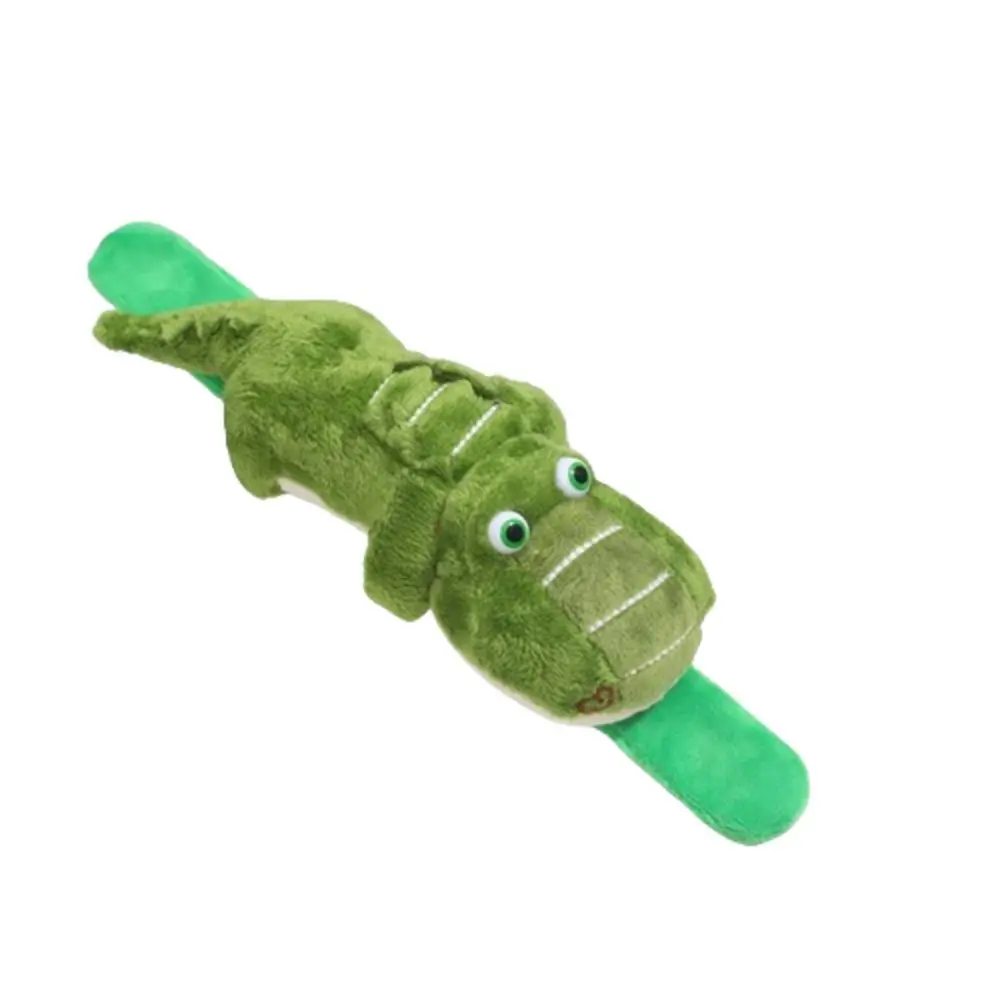 

Simulation Crocodile Doll Wristband Wrist Style Cute Doll Bracelet Plush Toy Hand Ring Soft Animal Slap Bracelets Toy