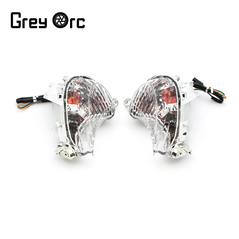 

For Suzuki Hayabusa Gsxr1300 Gsxr 1300 2008-2017 Motorcycle 2Pcs Flush Mount Turn Signals Lights Indicators Flashing Blinkers