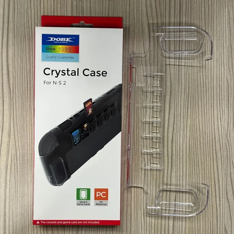 

Clear Protective Shell for Nintendo Switch 2 Case Anti-scratch Game Transparent Clear Protective Case for PC Accessories
